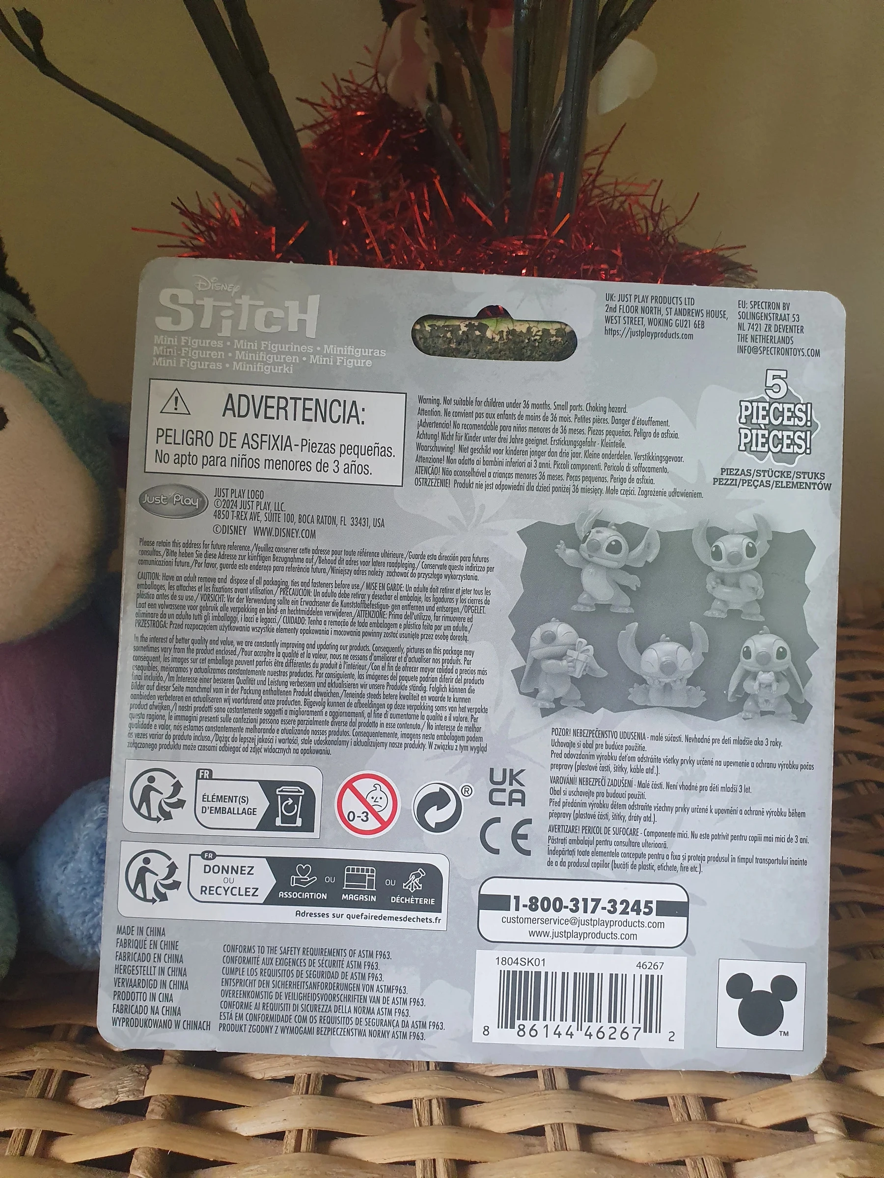 5 Figurinhas stitch novas – photo 3